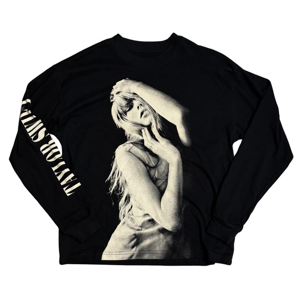 NEW Taylor Swift The Eras Tour Photo Long Sleeve T-Shirt sz Small Authentic TTPD - Picture 5 of 6